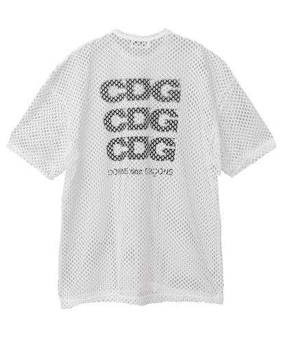 CDG OVERSIZED MESH T-SHIRT