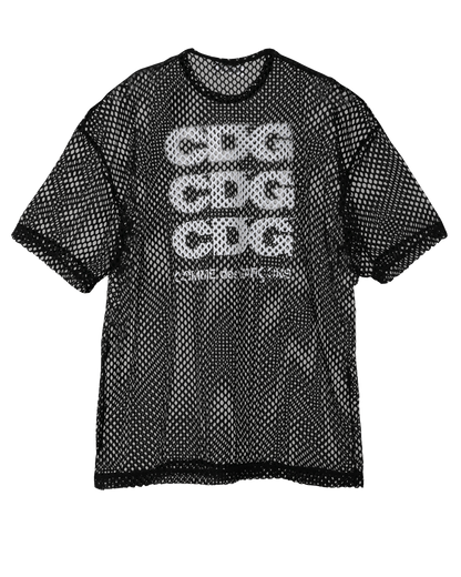 CDG OVERSIZED MESH T-SHIRT