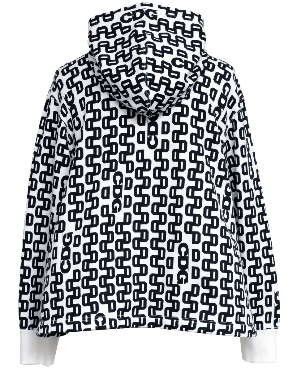 CDG GRAPHIC PATTERNED SEWATSHIRT