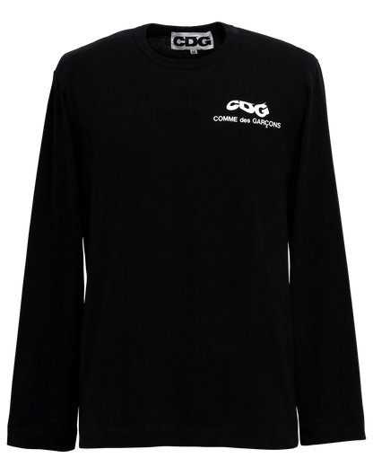 CDG CLASSIC LONG SLEEVED T-SHIRT6 / CDG COMME des GARÇONS SMALL LOGO - Black