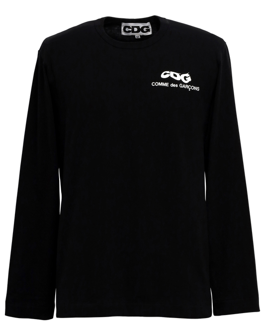 CDG CLASSIC LONG SLEEVED T-SHIRT6 / CDG COMME des GARÇONS SMALL LOGO - Black