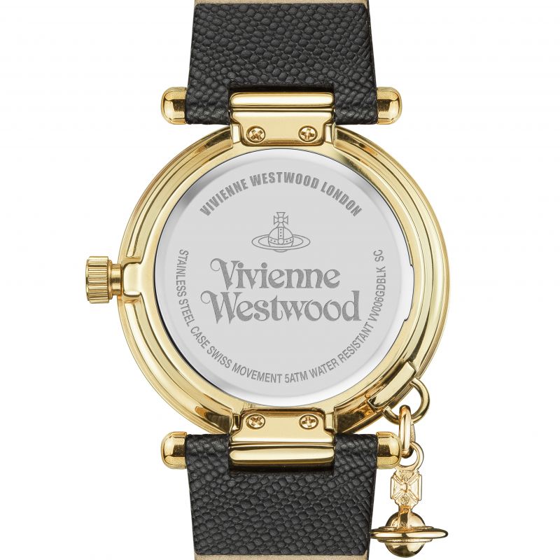 Vivienne Westwood Orb Heart Watch (VV006RGDBLK) - MOODY ORANGES