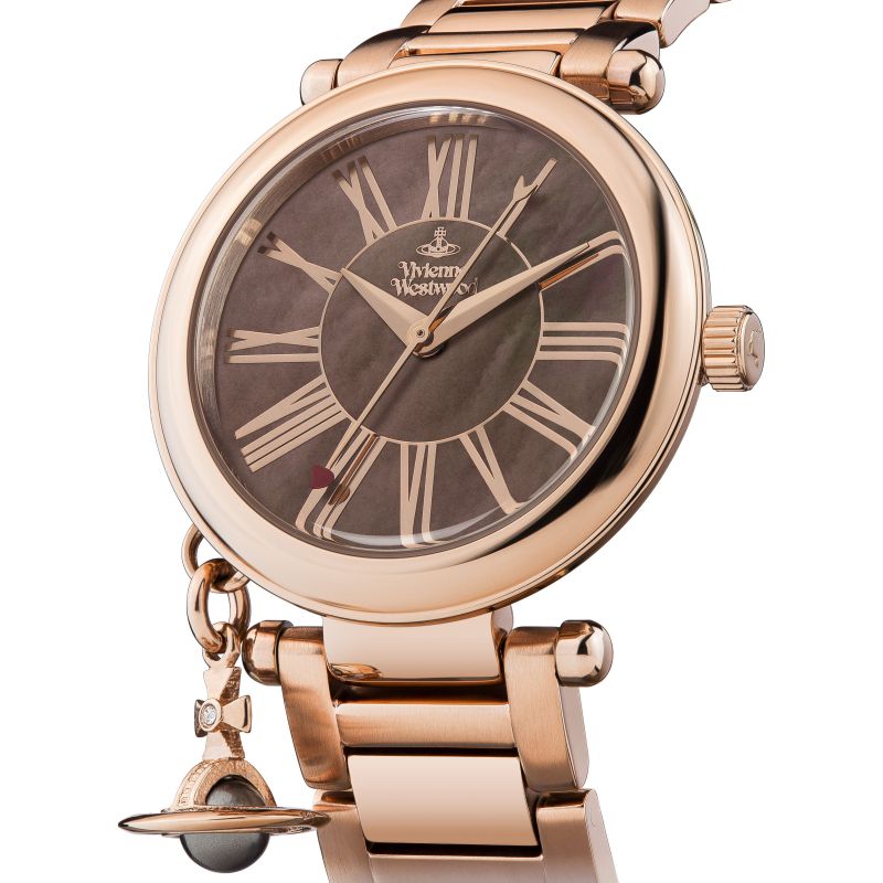 Vivienne Westwood Mother Orb Watch (VV006PBRRS) - MOODY ORANGES