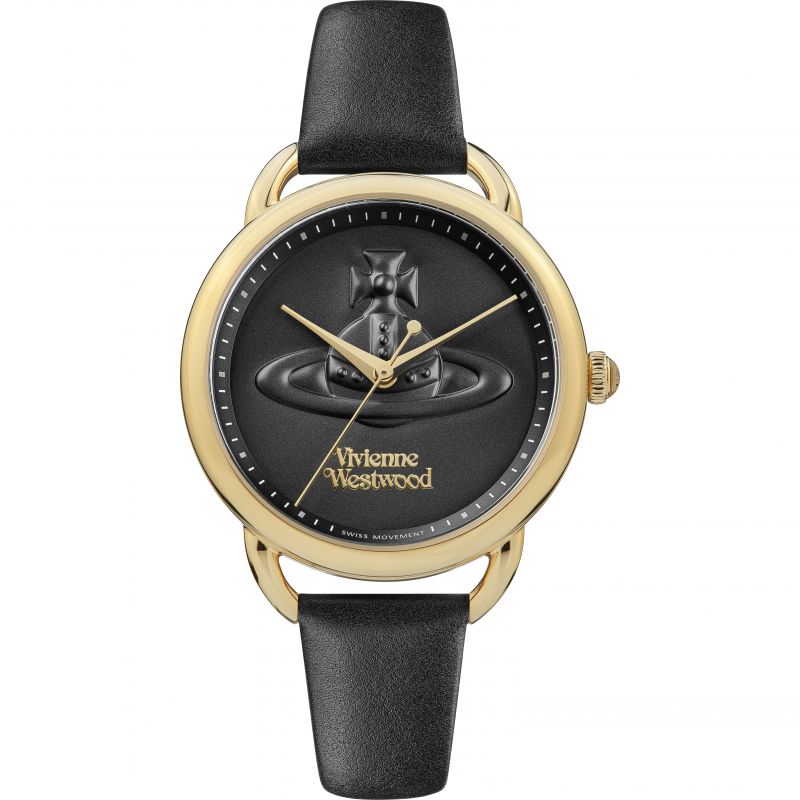 Vivienne Westwood Carnaby Watch (VV163GDBLK) - MOODY ORANGES