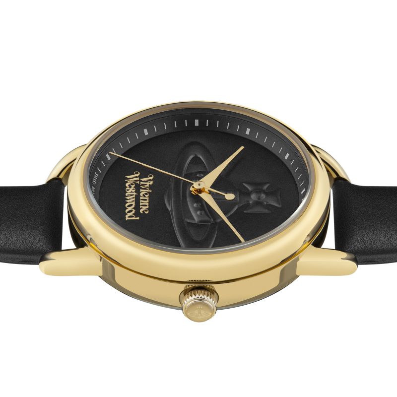 Vivienne Westwood Carnaby Watch (VV163GDBLK) - MOODY ORANGES