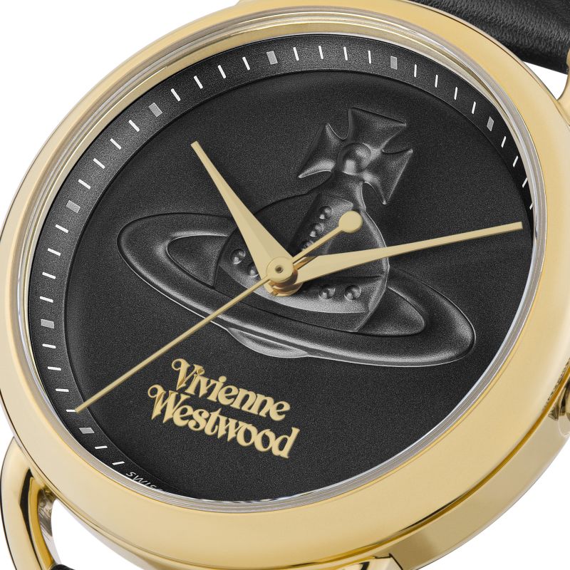 Vivienne Westwood Carnaby Watch (VV163GDBLK) - MOODY ORANGES