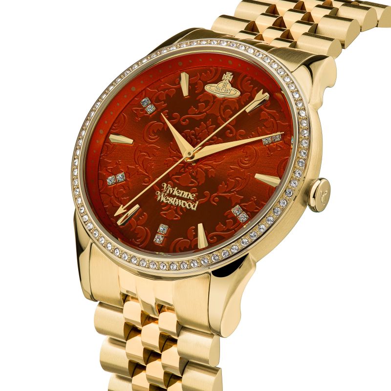 Vivienne Westwood The Wallace Watch (VV208RDGD) - MOODY ORANGES