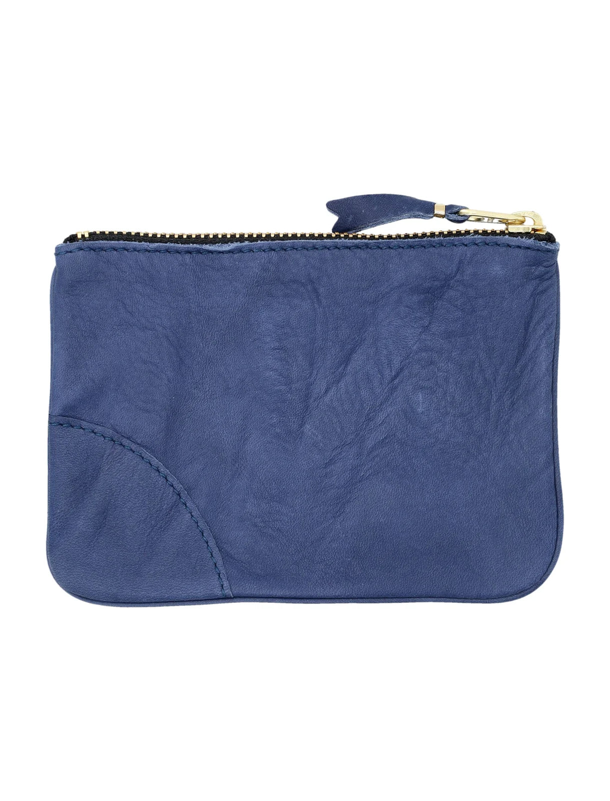 Comme des Garçons Wallet Blue Washed zip wallet