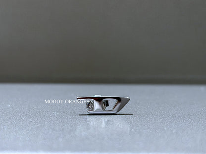 Diesel Stainless Steel Stud Earring