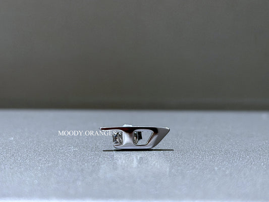 Diesel Stainless Steel Stud Earring - MOODY ORANGES