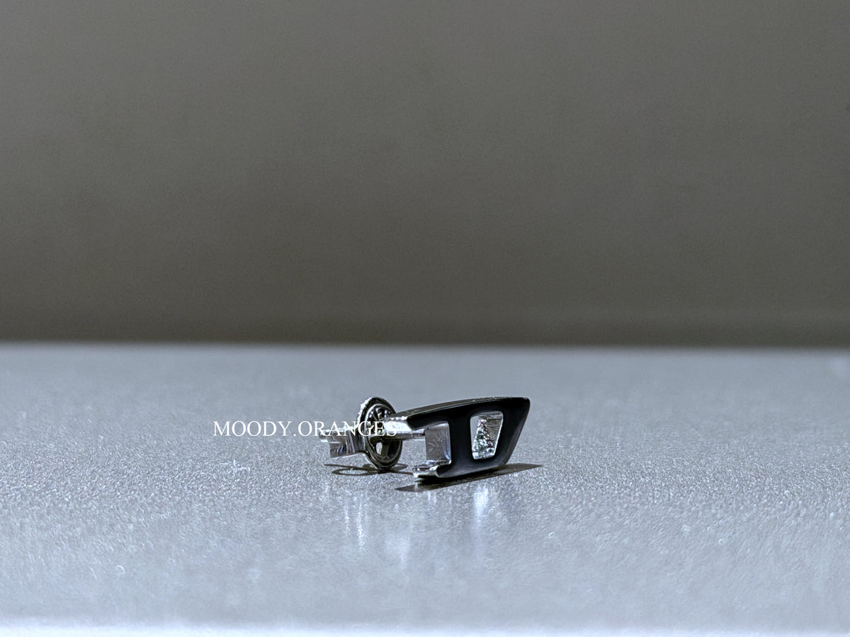 Diesel Stainless Steel Stud Earring