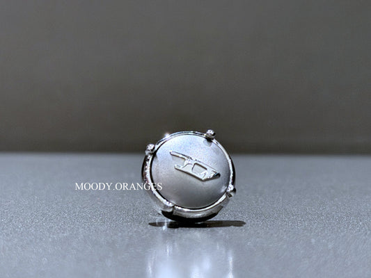Diesel Stainless Steel Stud Earring