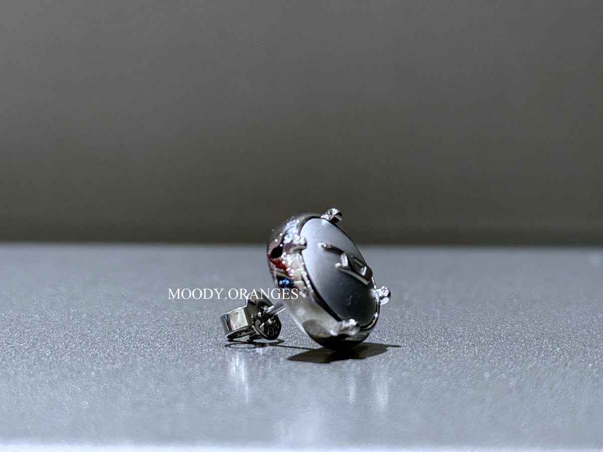 Diesel Stainless Steel Stud Earring