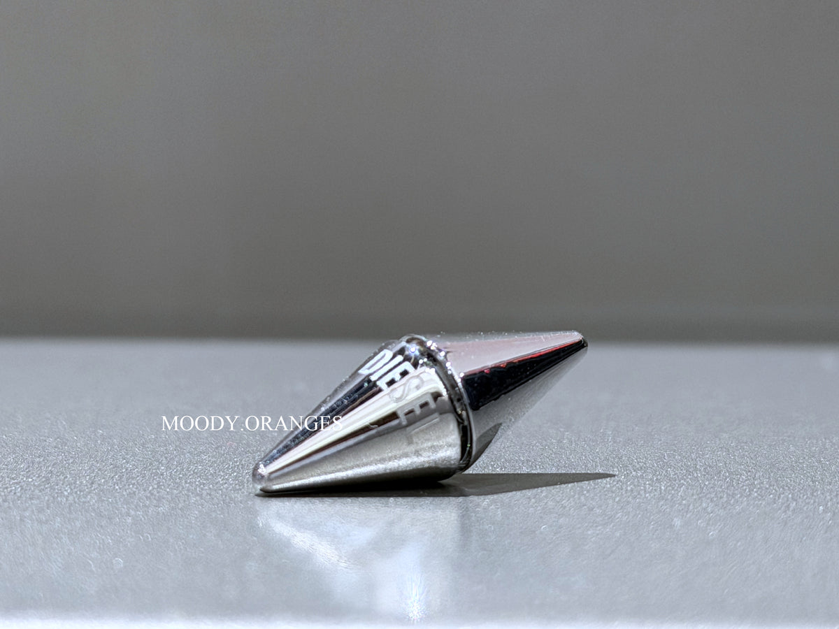 Diesel Cone Brass Stud Earrings