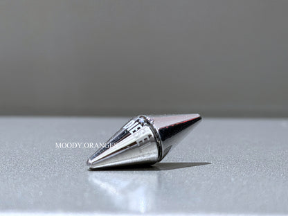 Diesel Cone Brass Stud Earrings