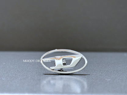 Diesel Stainless Steel Stud Earring