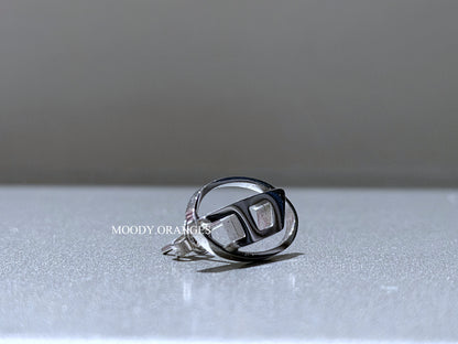 Diesel Stainless Steel Stud Earring