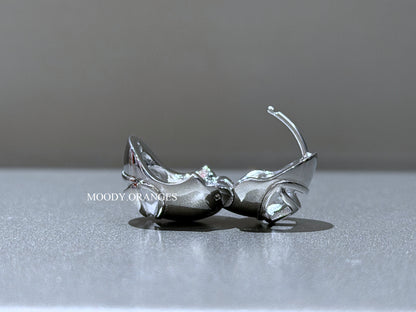 Diesel Stainless Steel Hoop Earring