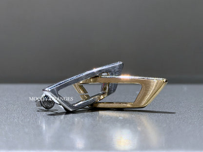 Diesel Stainless Steel Drop Earring