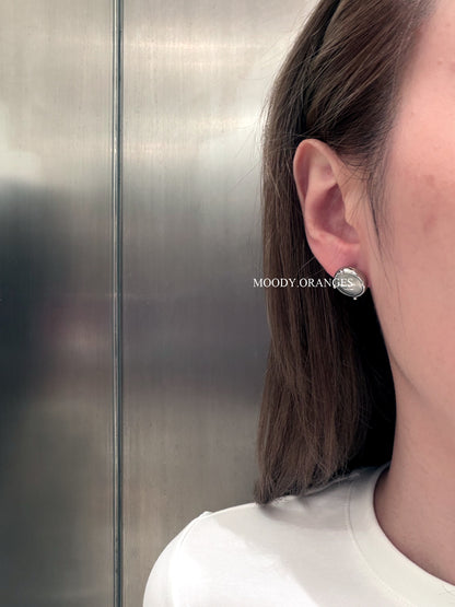 Diesel Stainless Steel Stud Earring