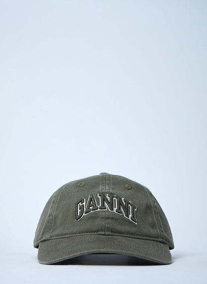 GANNI Baseball Caps - MOODY ORANGES