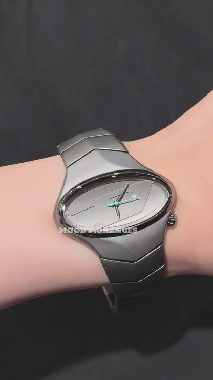 Diesel D-Rush Gunmetal Stainless Steel Watch