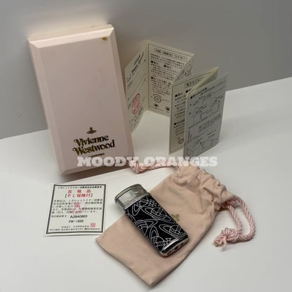 Vivienne Westwood Black & White Orb Logo Lighter