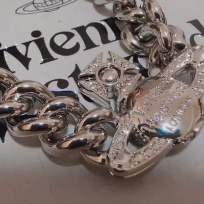 Vivienne Westwood Silver Graziella Necklace