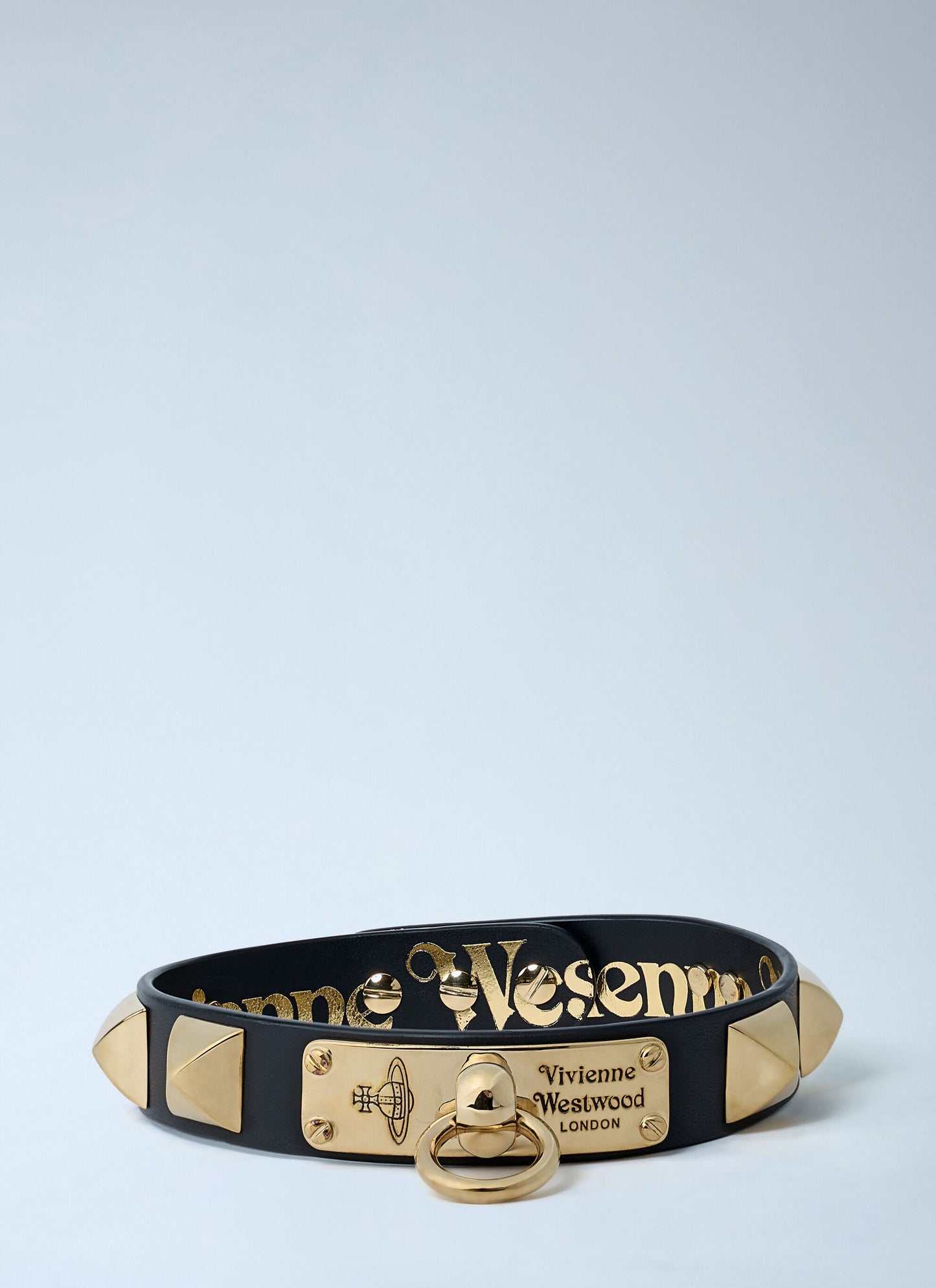Vivienne Westwood Polly Leather Choker & Bracelet