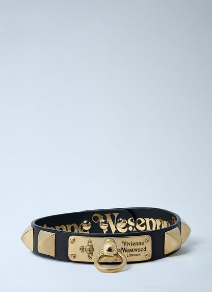 Vivienne Westwood Polly Leather Choker & Bracelet