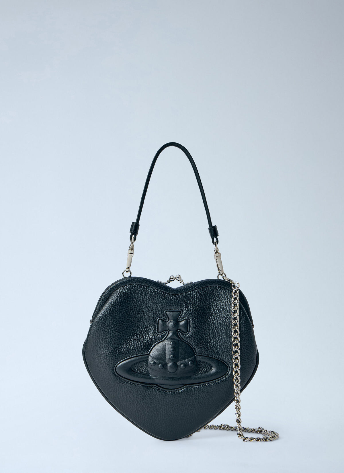 Vivienne Westwood Belle Heart Frame Purse - MOODY ORANGES