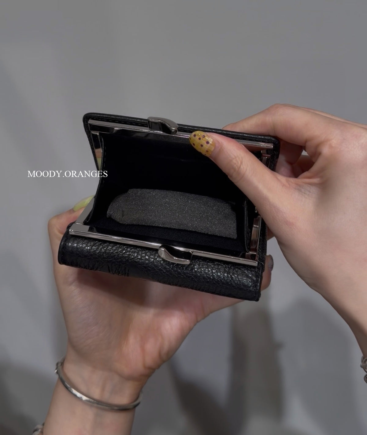 Vivienne Westwood Tri-Fold Embossed Leather Wallet